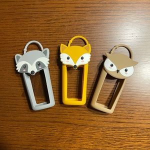 Set of 3 Young Living hand sanitizer holders